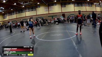 130 lbs Quarterfinal - Arminius Avant, VA Patriots vs Cordy Zalota, Malvern Prep