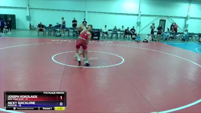 125 lbs Placement Matches (8 Team) - Joseph Kokolakis, New York Blue vs Nicky Giacalone, Missouri