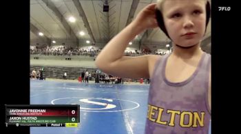 70B Cons. Round 2 - Javonnie Freeman, Titan Wrestling Institute vs Jaxon Hustad, Pleasant Hill Youth Wrestling Club