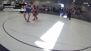 173 lbs Cons. Round 3 - Kyler Peterson, Standing Bear vs Xayvion Epps, CWO