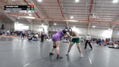 235 lbs Cons. Semi - Keyonna Vann, Fremont Ross High School vs Saniya Erzhanova, William Mason High School