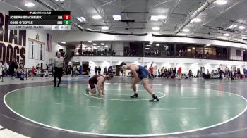 197 lbs 1st Place Match - Cole O`Boyle, Central Michigan vs Joseph Stachelek, Unattached