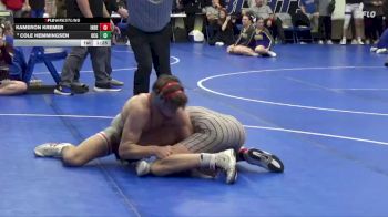 150 lbs 3rd Place Match - Cole Hemmingsen, Dallas Center-Grimes vs Kameron Kremer, Independence