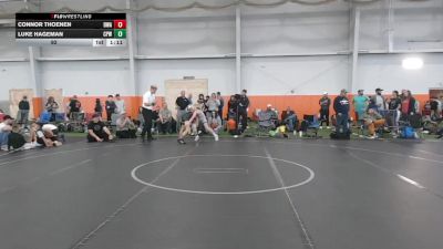 92 lbs Round 2 (8 Team) - Connor Thoenen, Donahue WA vs Luke Hageman, CP Wrestling