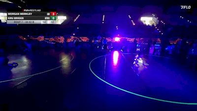 48-52 B Round 2 - Kru Briggs, North Fremont Wrestling Club vs Morgan Merkley, Uintah Wrestling
