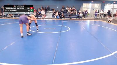 174 lbs Semifinal - Otgonbayar Batsuuri, Nebraska-Kearney vs Izzy Moreno, Northern Iowa