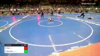 55 lbs 1/4 Finals - Damian Diaz, No Nonsense Wrestling vs Dragon Martinez, LOCKJAW