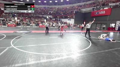 85 lbs Cons. Round 3 - Crew Marko, Spring Valley / Elmwood vs Joey Zinuticz, Askren Wrestling Academy