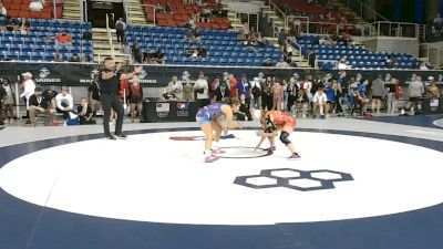 110 lbs Champ. Rd Of 32 - Eva Zimmerman, Utah vs Acelyn Duran, Colorado