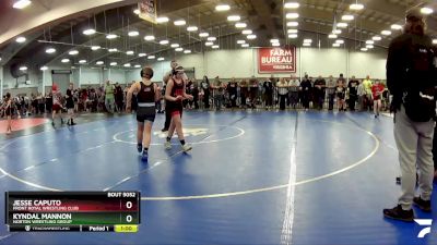 98 lbs Cons. Round 2 - Kyndal Mannon, Norton Wrestling Group vs Jesse Caputo, Front Royal Wrestling Club