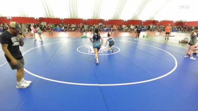 132 lbs Round 7 (10 Team) - Rylee Coy, Oswego East vs Paige Tihen, Cameron