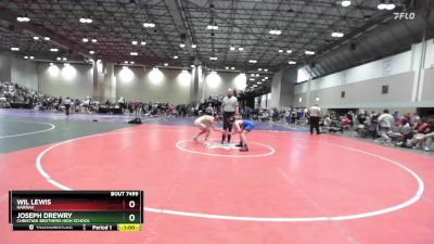 120A Cons. Round 2 - Wil Lewis, Harrah vs Joseph Drewry, Christian Brothers High School