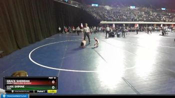 50 lbs Round 2 - Luxx Shimak, Iowa vs Grace Sheridan, Sebolt Wrestling Academy