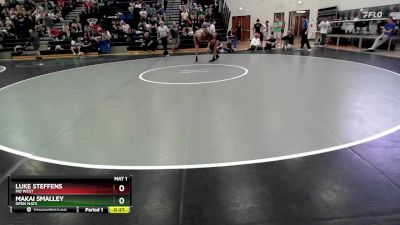 126 lbs Cons. Round 4 - Makai Smalley, Open Mats vs Luke Steffens, MO West