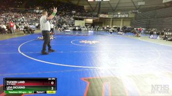 2A 175 lbs 1st Place Match - Levi DiCugno, Orting vs Tucker Land, W. F. West