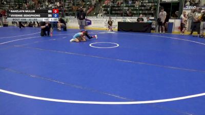 62 lbs Champ. Round 1 - Rahzlayn Mullin, Sebolt Wrestling Academy vs Vivienne Sengphong, Sebolt Wrestling Academy