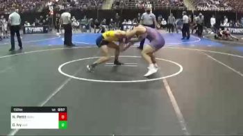 152 lbs Consi Of 32 #1 - Noah Pettit, Durham Wrestling vs Oscar Ivy, San Leandro Wrestling