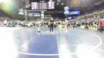 170 lbs Cons 64 #2 - Eli Gammill, Arkansas vs Riggin Boger, Utah