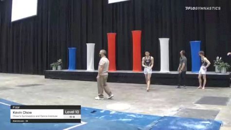 Kevin Chow - Floor, Chow's Gymnastics and Dance Institute - 2021 USA Gymnastics Development Program National Championships