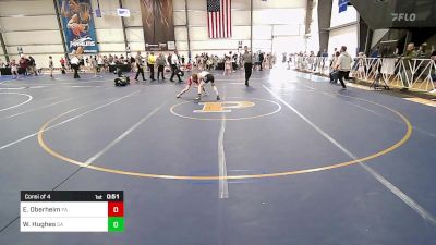 85 lbs Consi Of 4 - Eli Oberheim, PA vs Will Hughes, GA