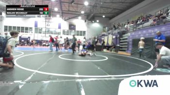 98-106 lbs Rr Rnd 5 - Andrew Ridge, Sperry Wrestling Club vs Malaki McAnally, Tiger Trained Wrestling