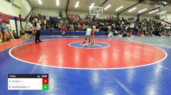 117 lbs Consi Of 8 #2 - Victoria Limon, Stilwell Public Schools vs Brynn Bushyhead, Bartlesville High School