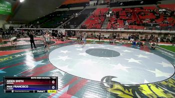 120 lbs Semifinal - Max Francisco, Alaska vs Aiden Smith, Nevada