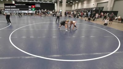 144 lbs Champ. Rd Of 32 - Ruben Gonzales, Silverback Wrestling Club vs Chase Davis, Perrysburg Wrestling Club