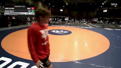 157 lbs Quarterfinal - Sean Kelly, BYU Club vs Jake Glade, Western Wyoming Community College