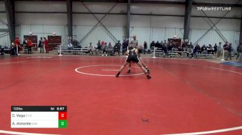 133 lbs Prelims - Chris Vega, Springfield Tech vs Andy Almonte, Southern Maine