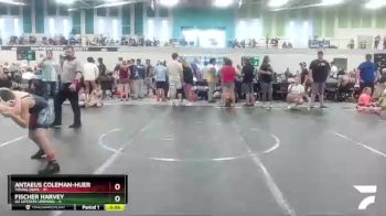 84 lbs Round 6 (8 Team) - Fischer Harvey, U2 Upstate Uprising vs Antaeus Coleman-Huer, Young Guns