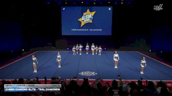 CHEER DIAMOND ELITE - TEAL DIAMONDS [2026 L1 Junior - Flex Day 2] 2026 UCA & UDA All Star Nationals