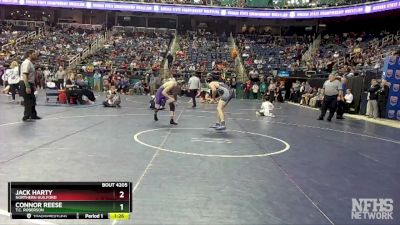 4A 165 lbs Quarterfinal - Connor Reese, T.C. Roberson vs Jack Harty, Northern Guilford