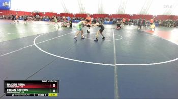 115-116 lbs Round 1 - Raiden Pena, Oswego East vs Ethan Campos, Glenbard East