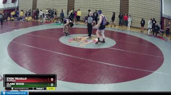 157 lbs Champ. Round 1 - Zyon Trujillo, Silverado vs Clark Wood, Basic