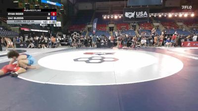 144 lbs Cons. Rd Of 64 - Ryan Rider, IA vs Zac Bleess, MO