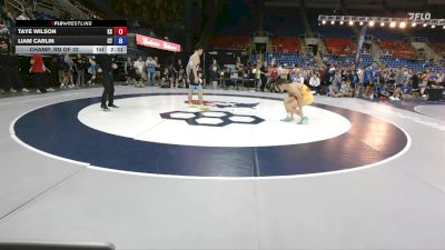 165 lbs Champ. Rd Of 32 - Taye Wilson, KS vs Liam Carlin, CT