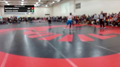 285 lbs Champ. Round 2 - Matthew Babatz, Buffalo vs Mason Adams, Lake Crystal Wellcome Memorial Area