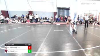 125 lbs Consi Of 8 #2 - Luke Passarelli, Davidson vs Josh Noble, Roanoke College - UNATT