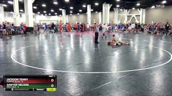 106 lbs Round 1 (8 Team) - Jackson Tenny, Team STL Black vs Sawyer Nelson, Iowa Gold