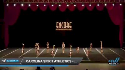 Carolina Spirit Athletics - Tiger Sharks [2022 L1 Tiny - D2 Day 2] 2022 Encore Concord Showdown DI/DII