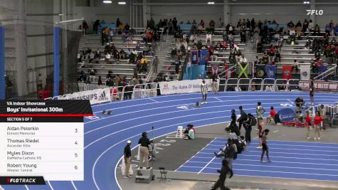 High School Boys' 300m Invitational, Finals 5