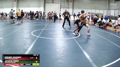 119 lbs Cons. Round 3 - Jamison Perry, Michigan Premier vs Asilbek Anvarov, Upgraded Industries