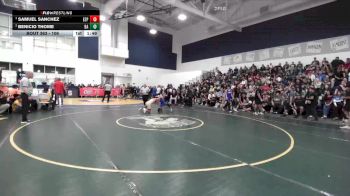 106 lbs 1st Place Match - Samuel Sanchez, Esperanza vs Benicio Thome, Bishop Amat