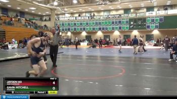 126 lbs Cons. Round 4 - Kameron Scott, Torrey Pines vs Brady Warren, West Hills