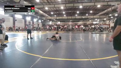 129 lbs Round 2 (12 Team) - AJ Gomez, Bethlehem Catholic vs Keegan Schmeck, Parabellum