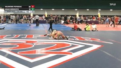 138 lbs Round Of 128 - Valentine Popadiuc, NM vs Aidan Szewczyk, NC