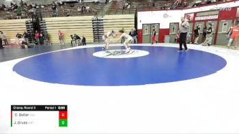 138 lbs Champ. Round 3 - Ezra Ostler, Bloomington South Wrestling Cl vs Jake Gruss, WRTC