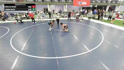 16U Boys - 132 lbs Cons. Round 7 - Isaac Foster, Aviators Wrestling vs Cordell Lee, Alabama Takedown Academy