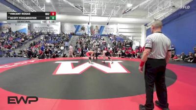 138 lbs Semifinal - Vincent Rosas, Maize vs Scott Fohlmeister, Blue Valley West